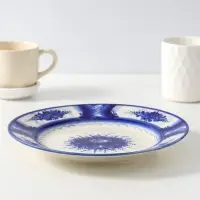 Тарелка под второе, D24см , гжель