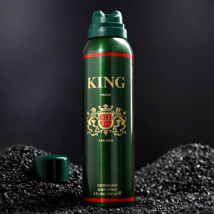 Подарочный набор для мужчин: Туалетная вода King+дезодорант Подарочный набор для мужчин: Туалетная вода King+дезодорант