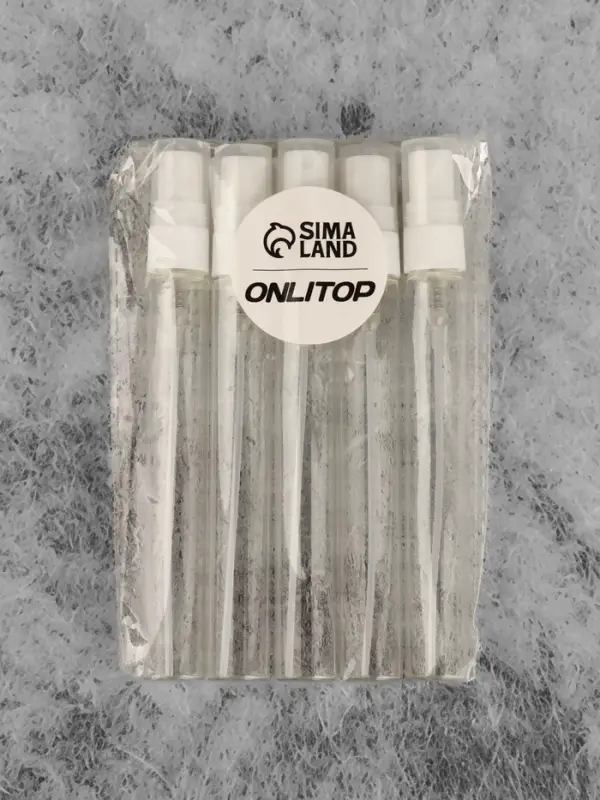 Флакон для парфюма, с распылителем, 10 мл, фасовка &ndash; 5 шт., белый