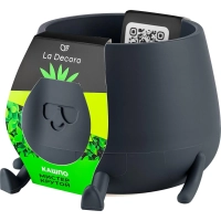 Кашпо Мистер Крутой (0,6л) Цв. Антрацит (Арт. КШ-1851)