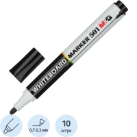Маркер для белых досок M&G 2,3 мм черный