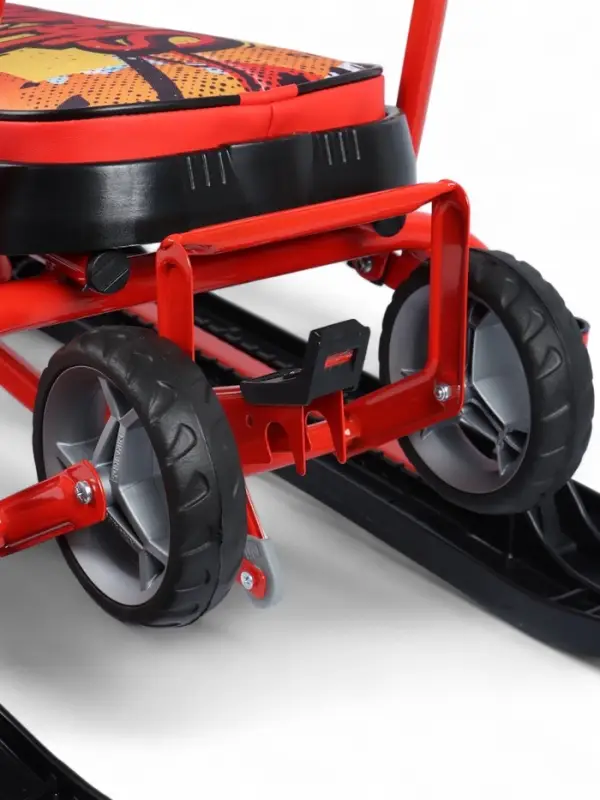 Снегокат «Тимка спорт 6» с граффити, с родительской ручкой, ТС6/GR Nika Снегокат «Тимка спорт 6» с граффити, с родительской ручкой, ТС6/GR Nika