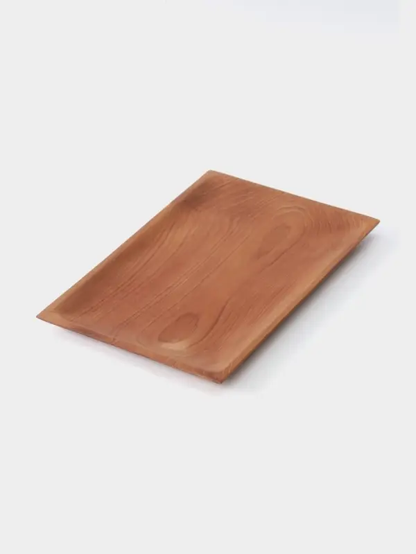 Блюдо, 30&times;20&times;2 см, тиковое дерево