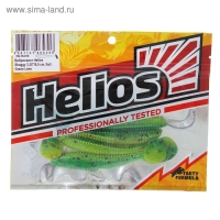 Виброхвост Helios Shaggy Green Lime, 8.5 см, 5 шт. (HS-16-010)