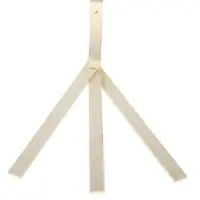 Вешалка для бани и сауны &laquo;Веер&raquo;, 40&times;24 см, деревянная, 3 рожка