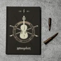 Ежедневник «Там, где запрещают слушать Чайковского, будут слушать Вагнера» обложка 7бц софт-тач , А5, 80 листов .