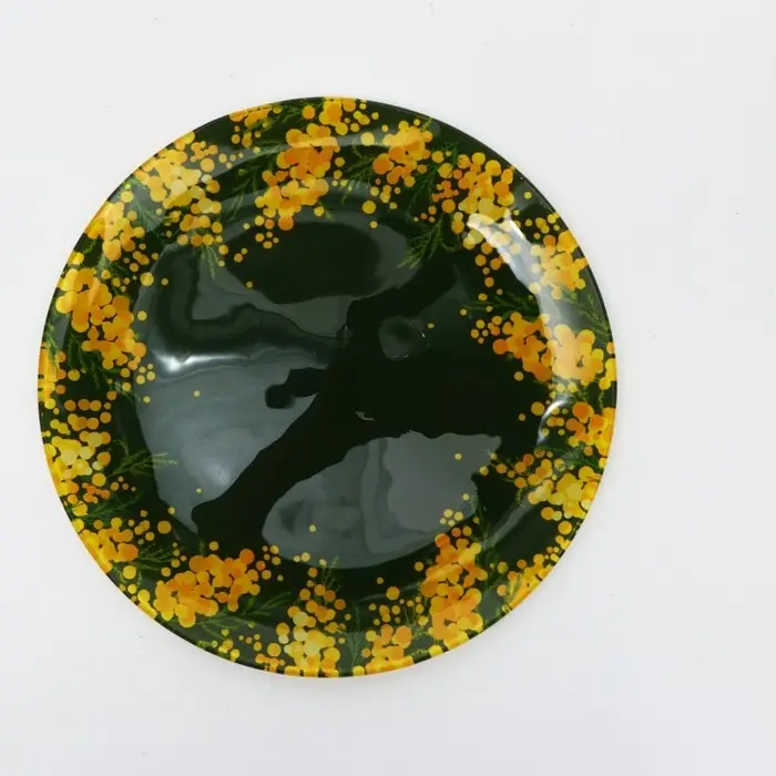 Тарелка круглая "Нежная мимоза", 20 см