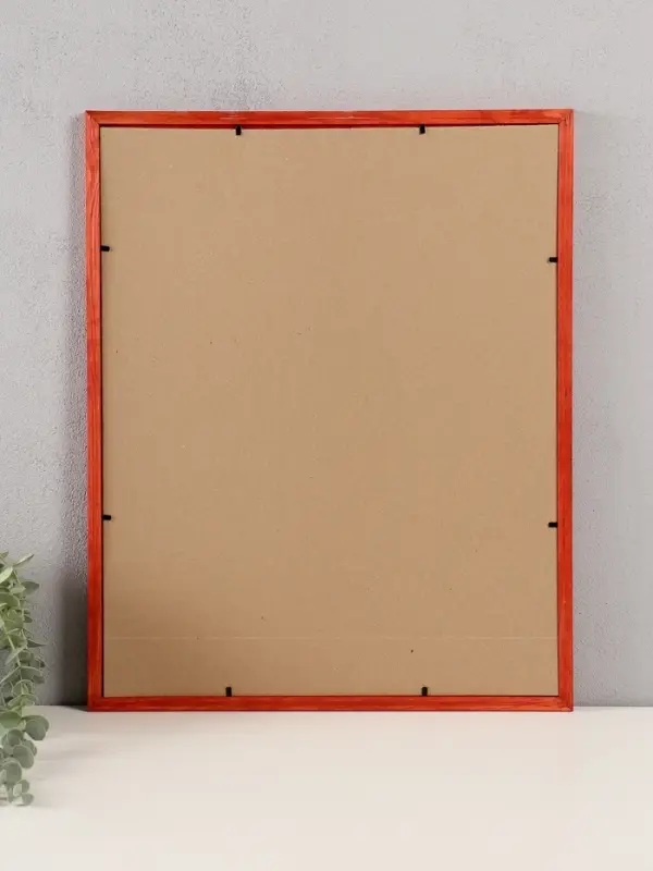 Фоторамка дерево 40х50 см, махагон №2 (пластиковый экран) Фоторамка дерево 40х50 см, махагон №2 (пластиковый экран)