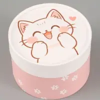 Коробка подарочная круглая For you, 13&times;8.5 см
