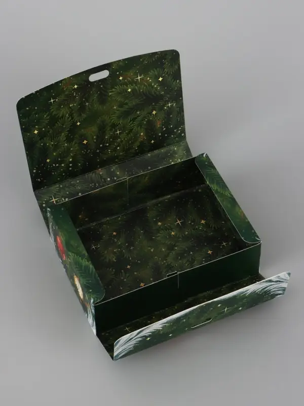 Коробка подарочная, самосборная двухсторонняя &laquo;Щелкунчик&raquo;, 16.5&times;12&times;5 см