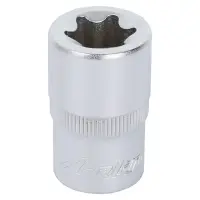 Головка торцевая 1/2"DR TORX E18 L-38мм пласт.подвес