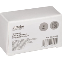 Скрепки оцинкованные, 50 мм, гофрирован., 50 шт/уп