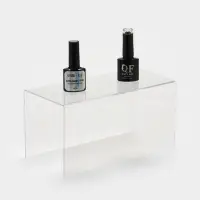 Подставка ступенька одинарная, 20&times;10&times;10 см, оргстекло 2 мм