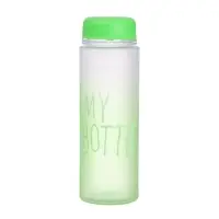 Бутылка для воды My bottle, 500 мл, 19.5&times;6 см, спортивная, зеленая