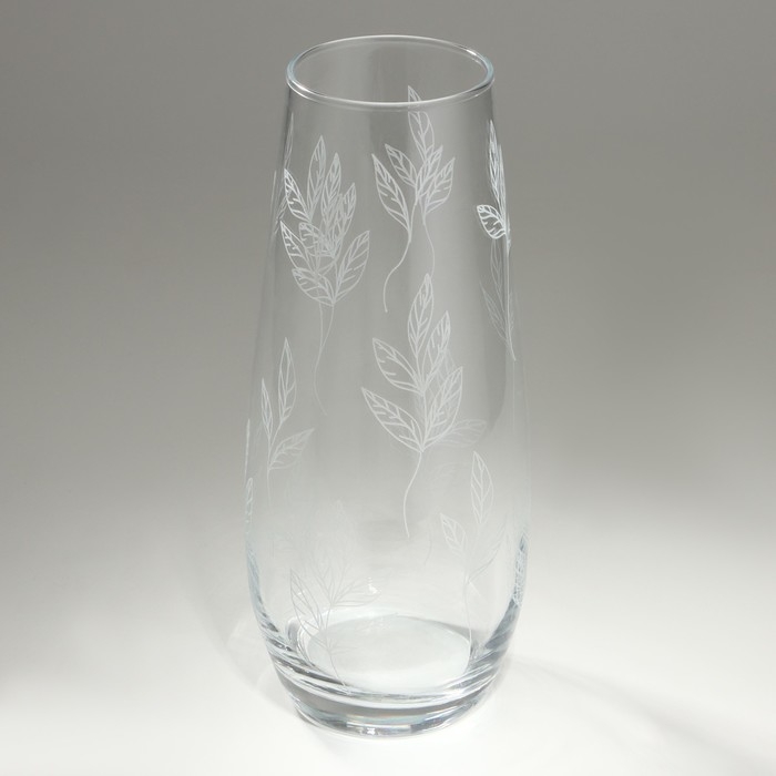 Ваза для цветов «Ботаника» стеклянная, прозрачная, 26 см, 1,7 л. Ваза для цветов «Ботаника» стеклянная, прозрачная, 26 см, 1,7 л.