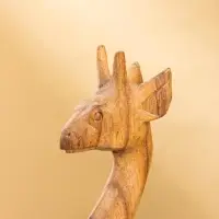 Сувенир "Жирафик" дерево Пиннис, 12х6х25 см, цв. коричневый Сувенир "Жирафик" дерево Пиннис, 12х6х25 см, цв. коричневый