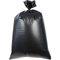 Мешки для мусора ПВД Элементари 180л 38мкм 10шт/рул черные 88х106см