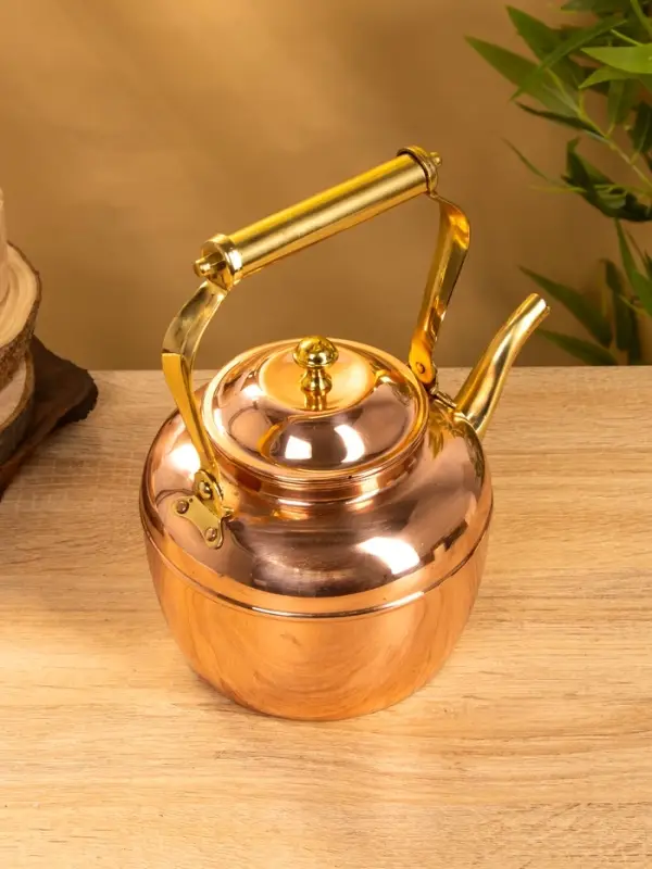 Чайник медный 24х17х26 см Чайник медный 24х17х26 см