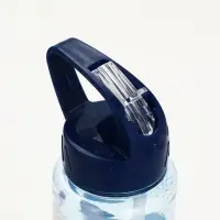 Бутылка пластиковая с трубочкой-непроливайкой &laquo;Монстрик&raquo;, 750 мл