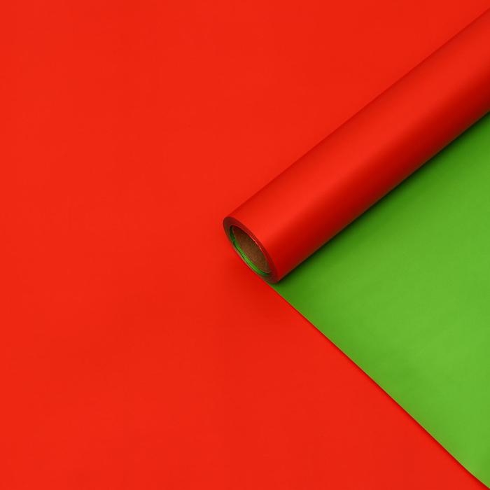 Пленка матовая, красный, зеленый, 0.58 х 10 м Пленка матовая, красный, зеленый, 0.58 х 10 м