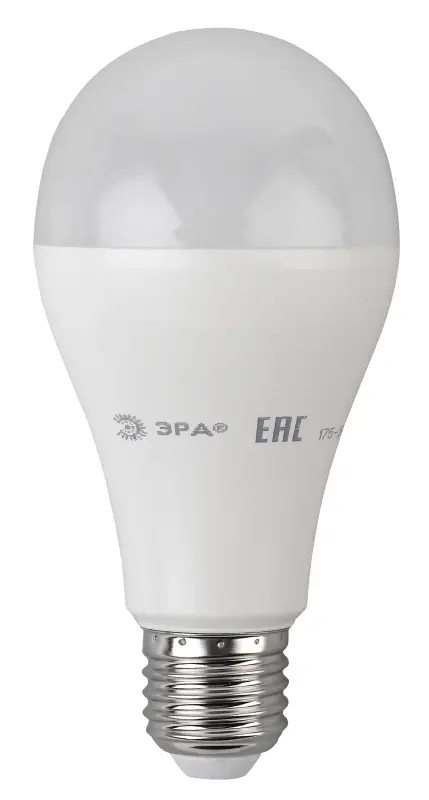 Лампа светодиодная LED 20 Вт 1600Лм 2700К груша теплый E27 220-240В LED A65-20W-827-E27 Red Line