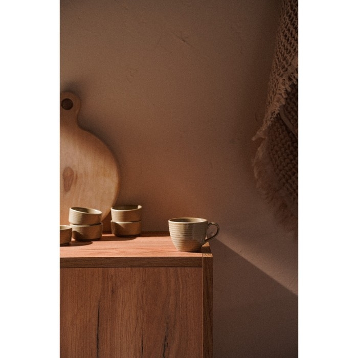 Кружка фарфоровая SL Home «Песчаный бриз», 250 мл, цвет бежевый Кружка фарфоровая SL Home «Песчаный бриз», 250 мл, цвет бежевый