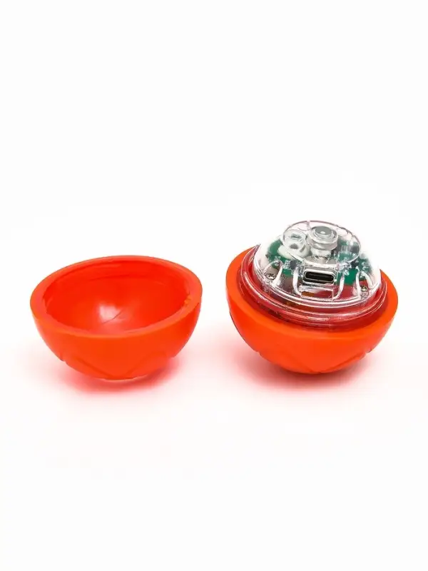 Интерактивная игрушка для собак &laquo;Гравитационный мяч&raquo;, 5.5 см, оранжевая