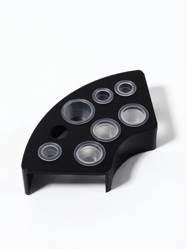 Подставка д/колпачков д/краски 10*5*2,5см пластик пакет QF Подставка д/колпачков д/краски 10*5*2,5см пластик пакет QF