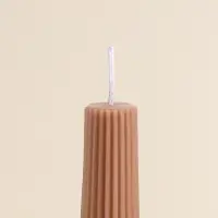 Набор свечей, 3.5х23 см, 2 шт "Башня" корица 4х9,5х25 см