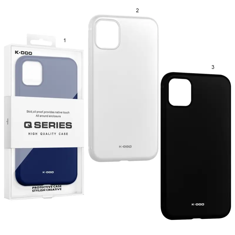 Чехол iPh 11 Pro Max Qseries K-DOO Чехол iPh 11 Pro Max Qseries K-DOO