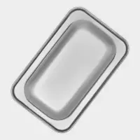 Гастроёмкость GN 1/9 Hanna Kn&ouml;vell, 100 мм, 17.6&times;11.2&times;10 см, толщина 0.6 мм, нержавеющая сталь