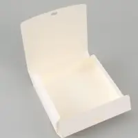 Коробка подарочная новогодняя складная &laquo;С Новым годом, тиснение, белый&raquo;, 20&times;18&times;5 см