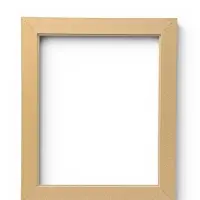 Рама для картин и зеркал Elegance de Lumi, 40&times;50 см, пластик, белая с серебром