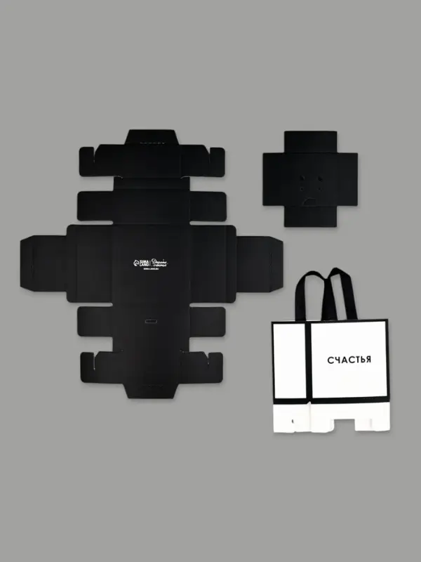 Коробка-пакет под бижутерию «Счастья», 7.5 х 7.5 х 3.5 см Коробка-пакет под бижутерию «Счастья», 7.5 х 7.5 х 3.5 см