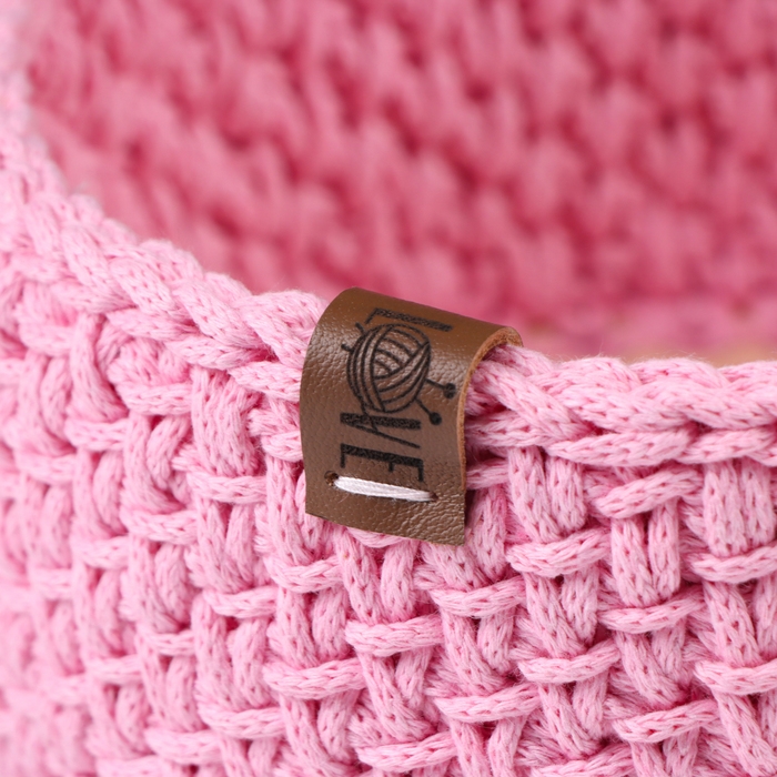 Корзинка  Корзинка "Малышка", 16 х 7,5 см, розовый, хлопок