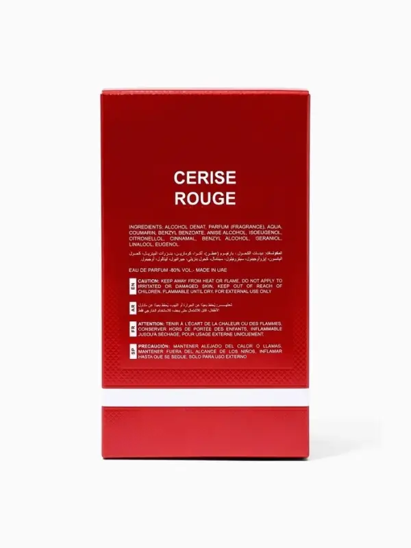 Парфюмерная вода унисекс Milestone CERISE ROUGE, 100 мл (по мотивам Lost Cherry)