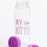 Бутылка для воды My bottle 500 мл, 19.5&times;6 см, МИКС