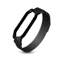Ремешок для Mi 5 Milanese черный глянцевый (Matte black) #2