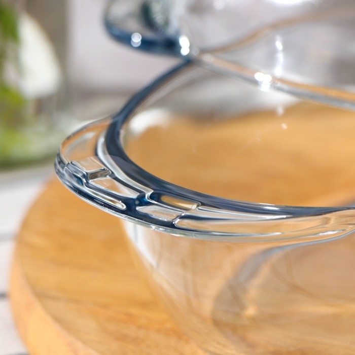 Форма для запекания из жаропрочного стекла Borcam, 2 л, овальная Форма для запекания из жаропрочного стекла Borcam, 2 л, овальная