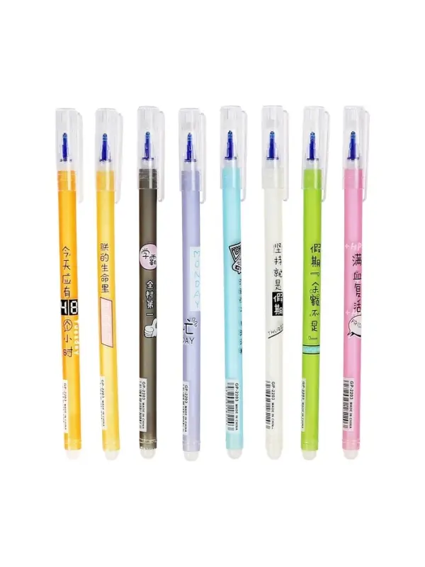 Стираемая ручка &laquo;Ассорти&raquo;, гелевая, синий стержень, узел 0.5 мм, МИКС