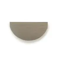 Ручка-скоба CAPPIO H001SS полукруглая, алюминий, L=50 мм, м/о 32 мм, цвет сатиновый никель
