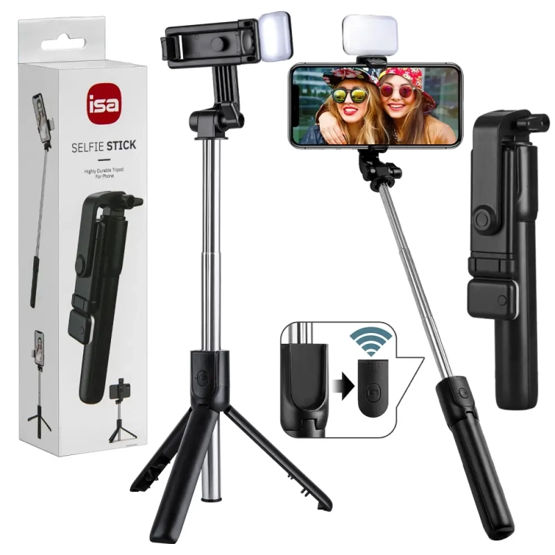 Монопод-трипод с подсветкой R1L ISA черный