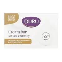 Крем-мыло увлажняющее DURU CREAM BAR, для лица и тела, 90 г