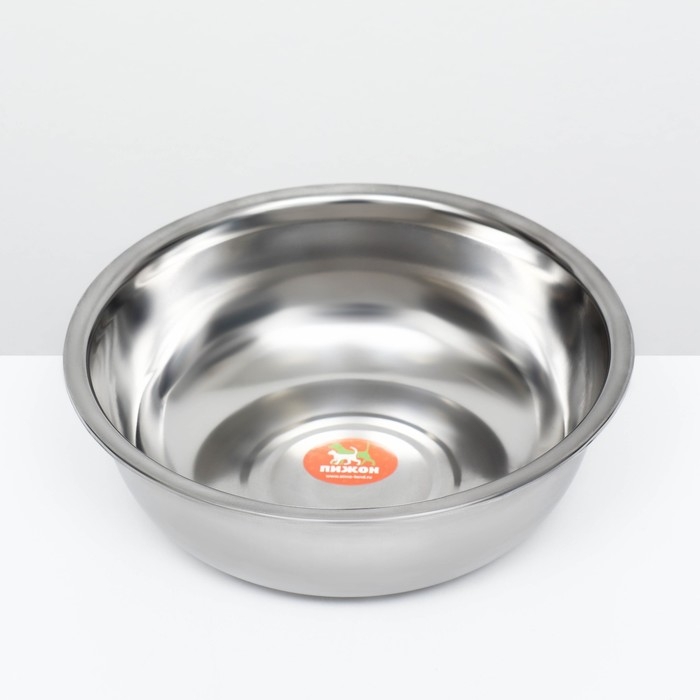 Миска металлическая эконом, 2,4 л, 23 х 8 см Миска металлическая эконом, 2,4 л, 23 х 8 см