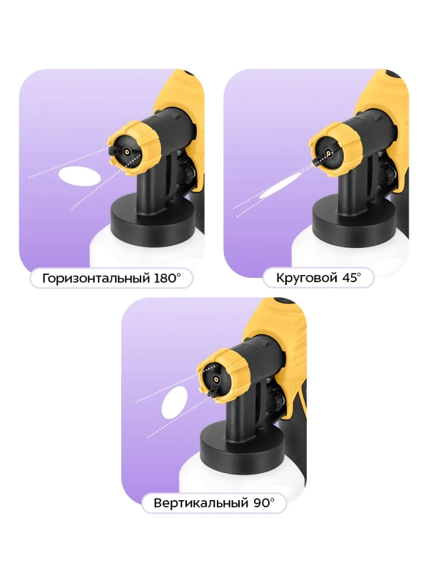 Электрический краскопульт КТ-6495 - 600 Вт Электрический краскопульт КТ-6495 - 600 Вт