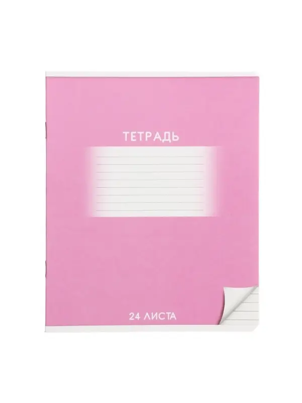 Комплект тетрадей из 10 штук, 24 листа в линию Calligrata "Школьная", обложка мелованный картон, ВД-лак, блок офсет, 5 видов по 2 штуки