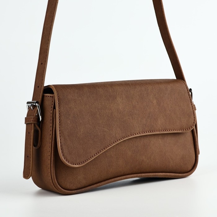 Сумка женская 25*14*6.5 см, цвет коричневый Сумка женская 25*14*6.5 см, цвет коричневый