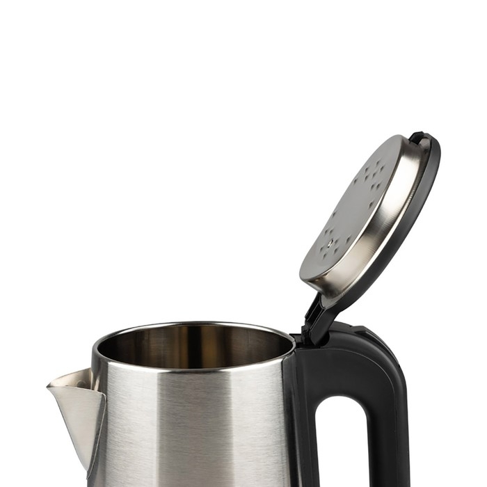 Чайник электрический Homestar HS-1041, металл, 1.8 л, 1500 Вт, серебристо-чёрный Чайник электрический Homestar HS-1041, металл, 1.8 л, 1500 Вт, серебристо-чёрный