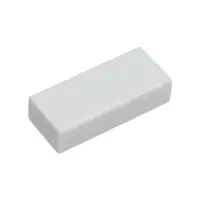 Набор ластиков 12 штук, прямоугольные, белые, синтетические, 31&times;13&times;9 мм