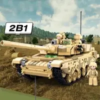 Конструктор Sluban &laquo;Модельки. Танк&raquo;, 893 детали